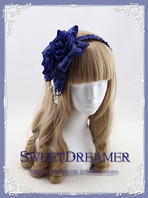 Sweet Dreamer Sweet Flower Cla Lolita Headbow