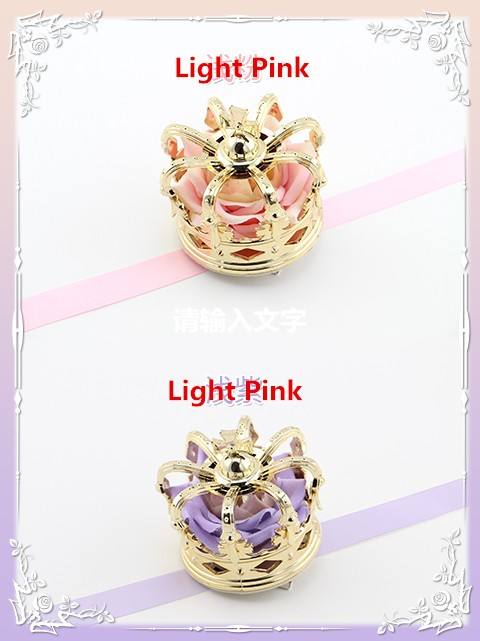 Sweet Dreamer Gold/Silver Rose Little Crown Lolita Headdress