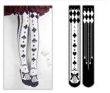 Alice World Story~ Knit Lolita Socks 67cm -OUT