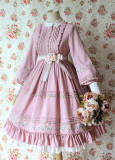 Sakura In Spring~ Lolita Embroidery OP Dress