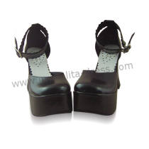 Black Elegant Lolita Sandals