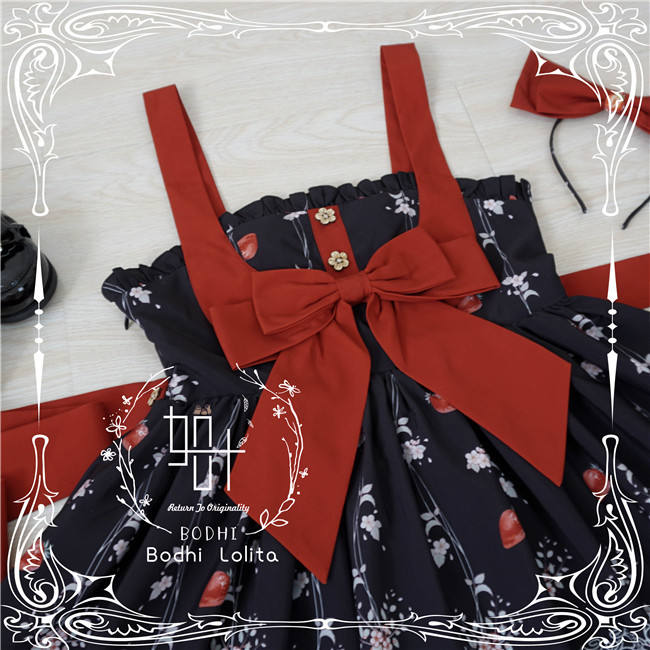Strawberry Fruit Tea Lolita JSK -Pre-order Closed