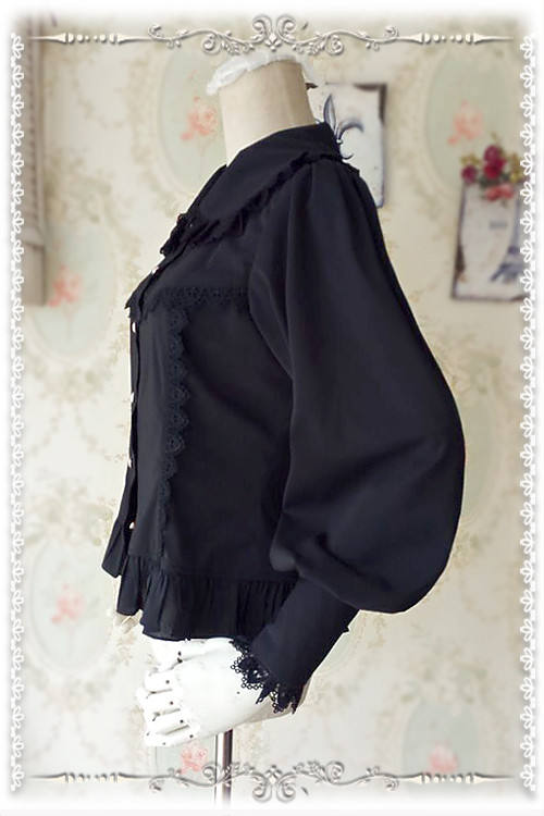 Infanta Gigot Sleeves Chiffon Lolita Blouse