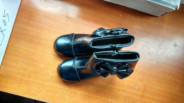 Antaina Vintage Classic Black High Heel Lolita Shoes - Clearance