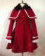 Princess Faith Lace Fan Sleeves Elegant Lolita Long Coat with Cape