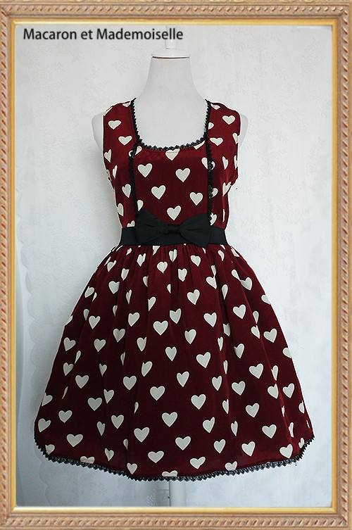 Chess Story The Queen of Hearts Lolita Jumper Dress