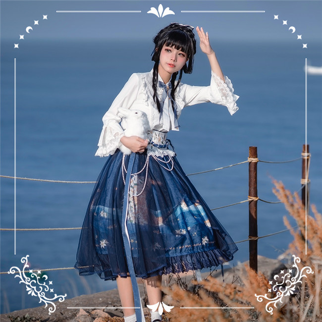 NyaNya Lolita Boutique ~Over the Sea the Moon Shines Bright Lolita