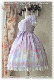 Infanta Sleeping Bear Chiffon Lolita OP Dress -out