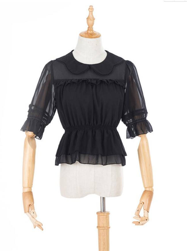Sweet Petal Collar Lolita Blouse