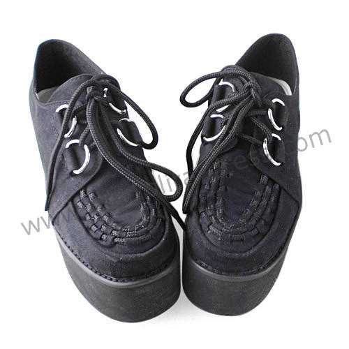 Velvet Straps Lolita Shoes