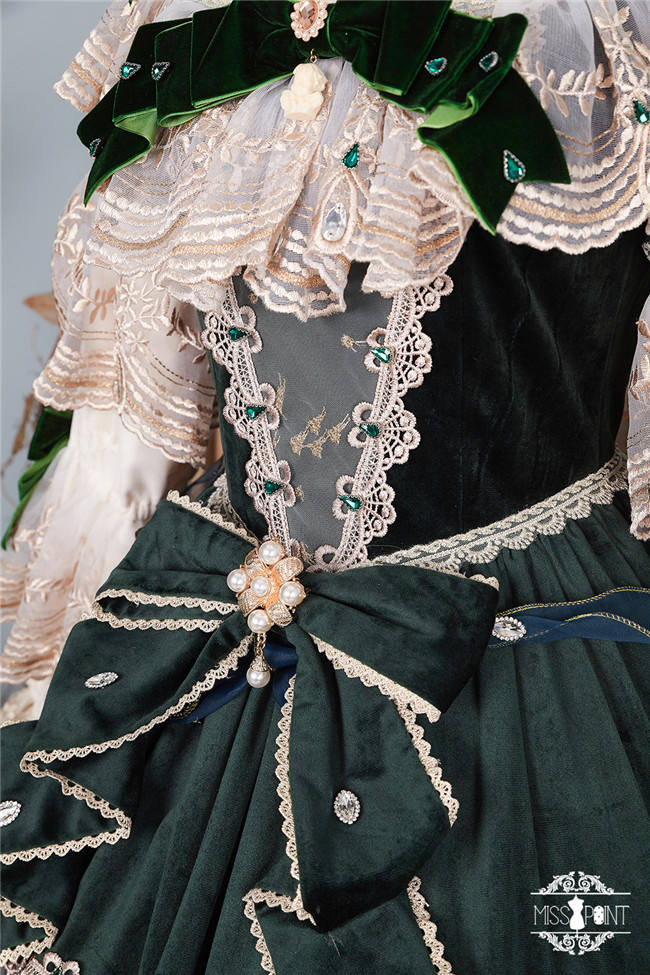 Miss Point ~Masked Ball Luxury Details Lolita OP Fullset
