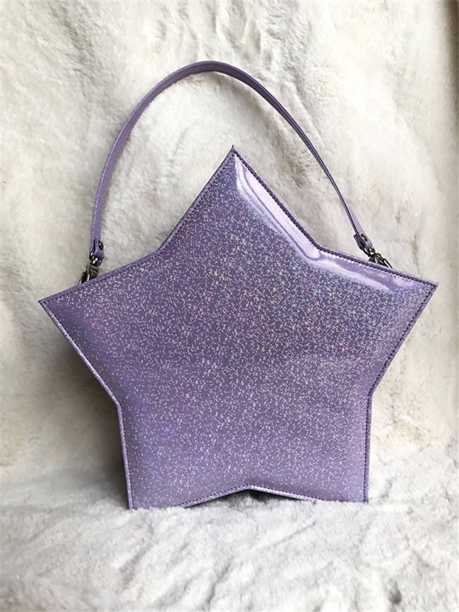Sweet  Night Sky Five-pointed Star Lolita Bag - 2 Ways