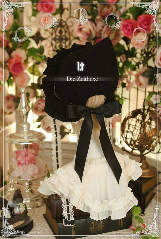 Lost Tree ~Witch Time * Die Zeithexe Lolita Witch Hat + Tailing