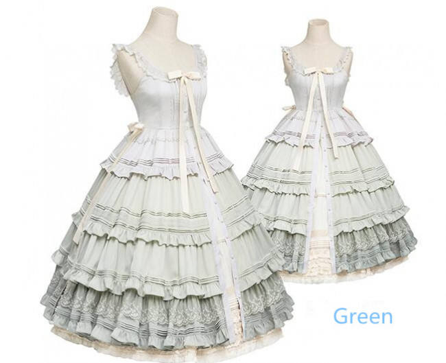 Icing Utopic~Hear the Wind Sing- JSK -Green Size XL In Stock