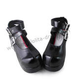 Black High Heels Platform Lolita Shoes