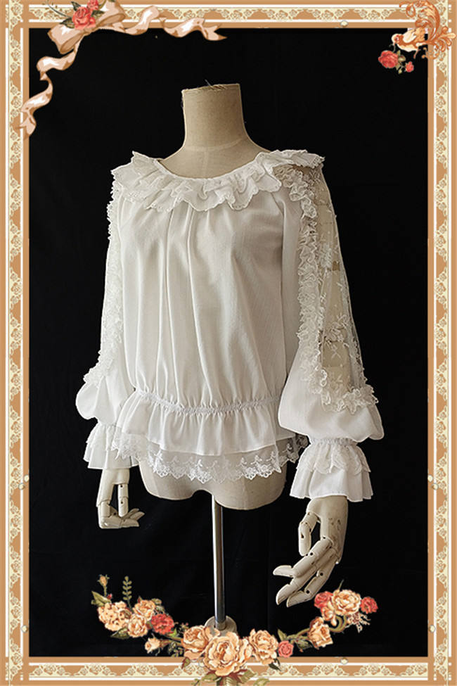 Jenny Cookies~Lolita Long Sleeves Blouse