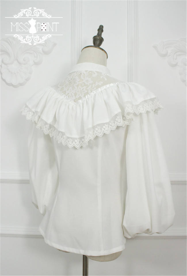 Alpine Maiden ~ Vintage Lolita Long Sleeves Blouse -Pre-order