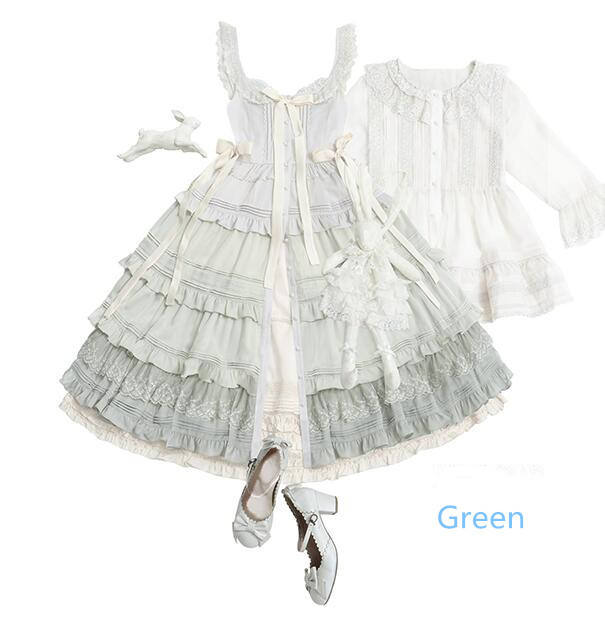 Icing Utopic~Hear the Wind Sing- JSK -Green Size XL In Stock