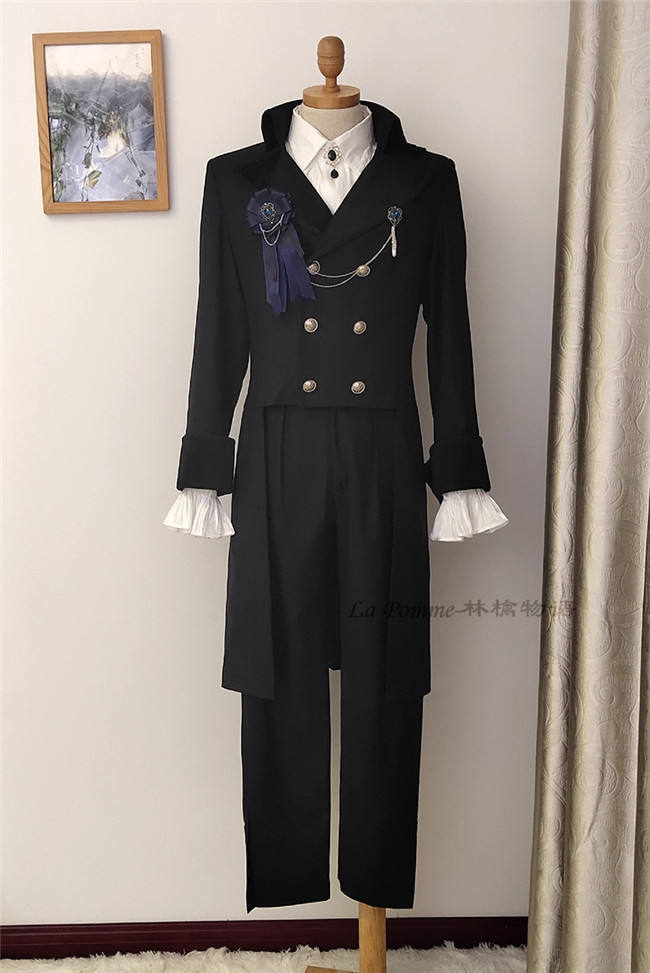 La Pomme Double-breasted Ouji Coat Pants -Custom Tailor Available