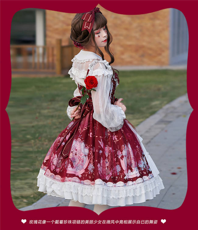 2019 Sweet Winter Printed Lolita JSK