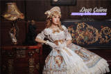 Dear Celine ~Rococo Dream ~ Gorgeous  Lolita Long OP -Ready Made