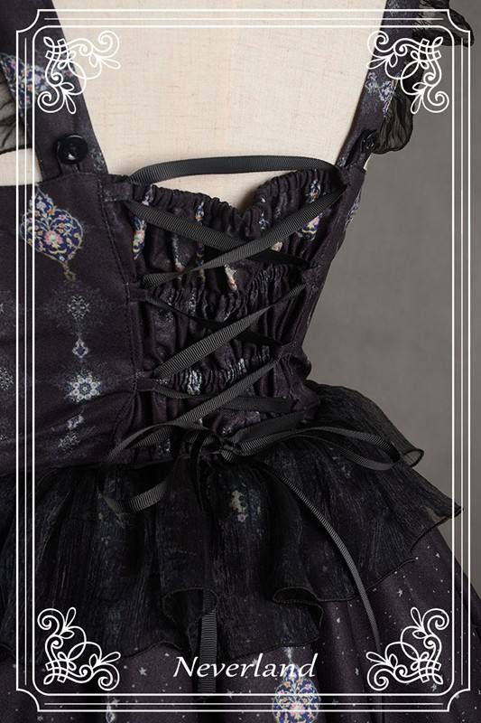 Neverland Lolita ~Arabian Nights~ High Waist Lolita JSK with Pendant