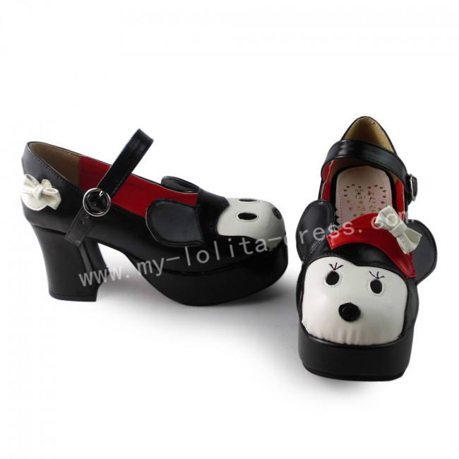 Black Cute Doll Lolita Heels