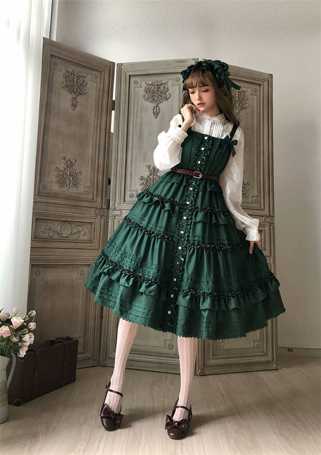 Little Dipper Mary~ Classic Front Open Design Lolita JSK Ready made-In Stock