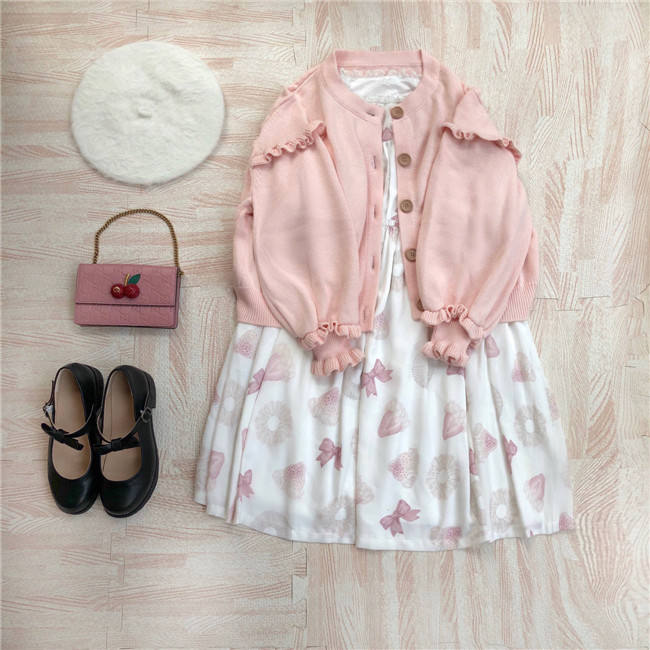 Little Sheep~ Sweet Lolita Cardigan -Pre-order Closed