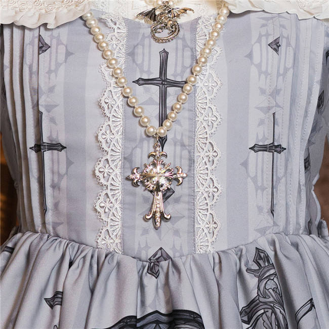Dawn Maiden~ Vintage Classic Lolita OP Ready Made