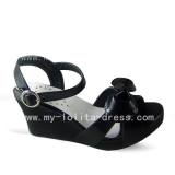 Beautiful Wedges Sandals with Bows