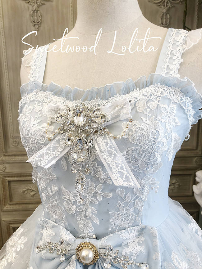 Secret Garden In Midsummer ~Elegant Lolita Bridal Dress -Ready MADE