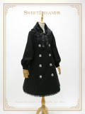 College Style Double-breasted Lolita Coat -out