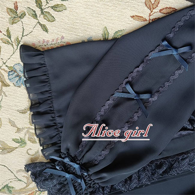 Alice Girl ~The Kitty's Tea Party Lolita Blouse -Pre-order