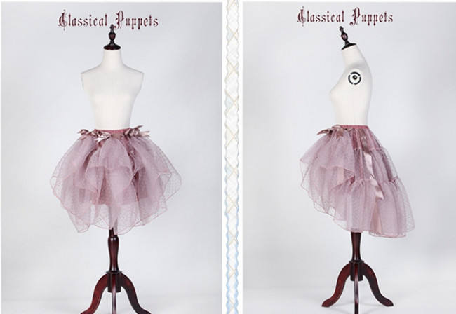 35-60cm Length Adjustable Daily Wear Lolita Petticoat -Multiple Uses - In Stock