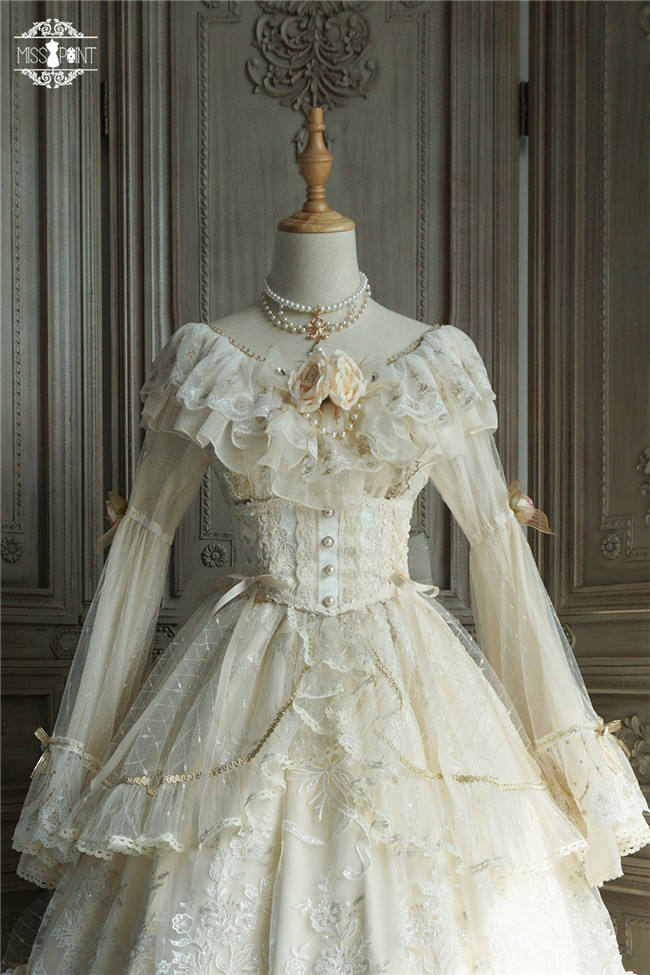 Miss Point ~Ode to the Dawn~ Embroidery Elegant Lolita OP