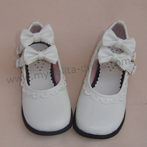 Sweet Double Bows Lolita Shoes