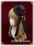 Sweet Dreamer~Seven Deadly Sins:Pride~Roses Beads Gothic Lolita Mini Hat