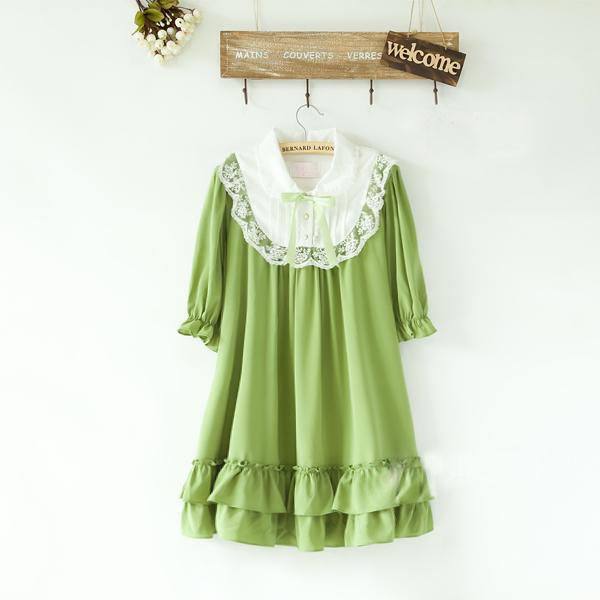 Cute Doll Chiffon Lolita Dress