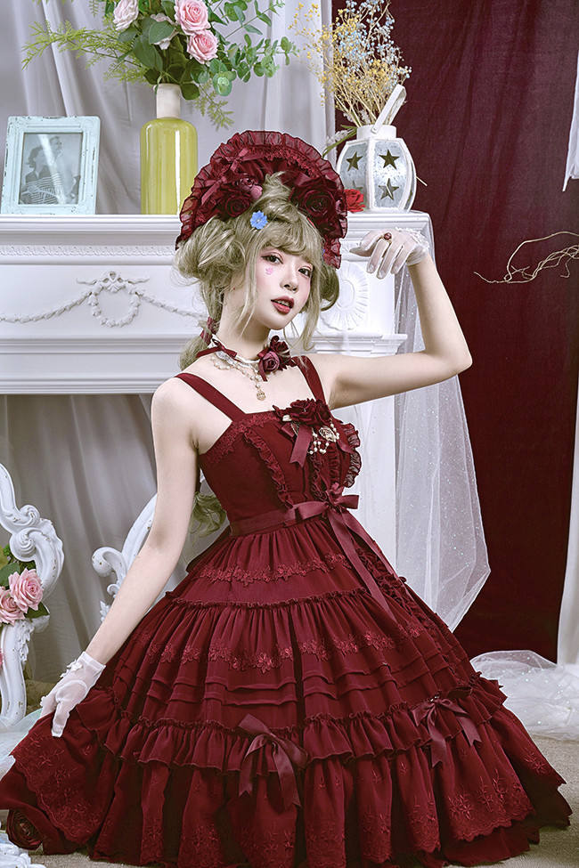 Rose Maiden~ Elegant Classic Lolita Series -Ready Made