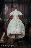 Classical Puppets Elisabeth Diamond Star Light Gold Lolita OP Dress, Headdress and Tippet