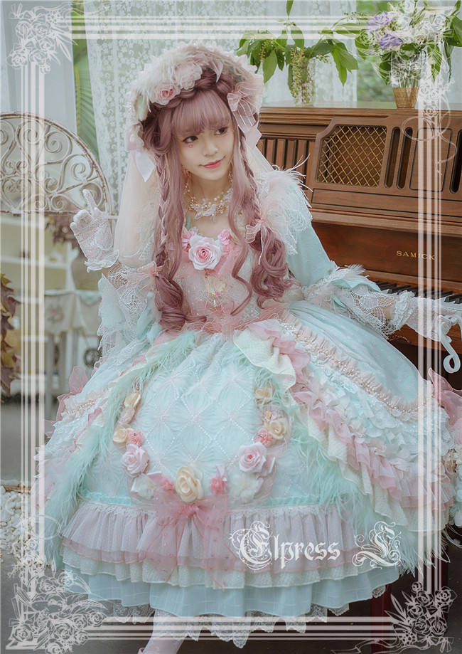Elpress L Elis Luxury Details Lolita Dress* Payment Plan Available