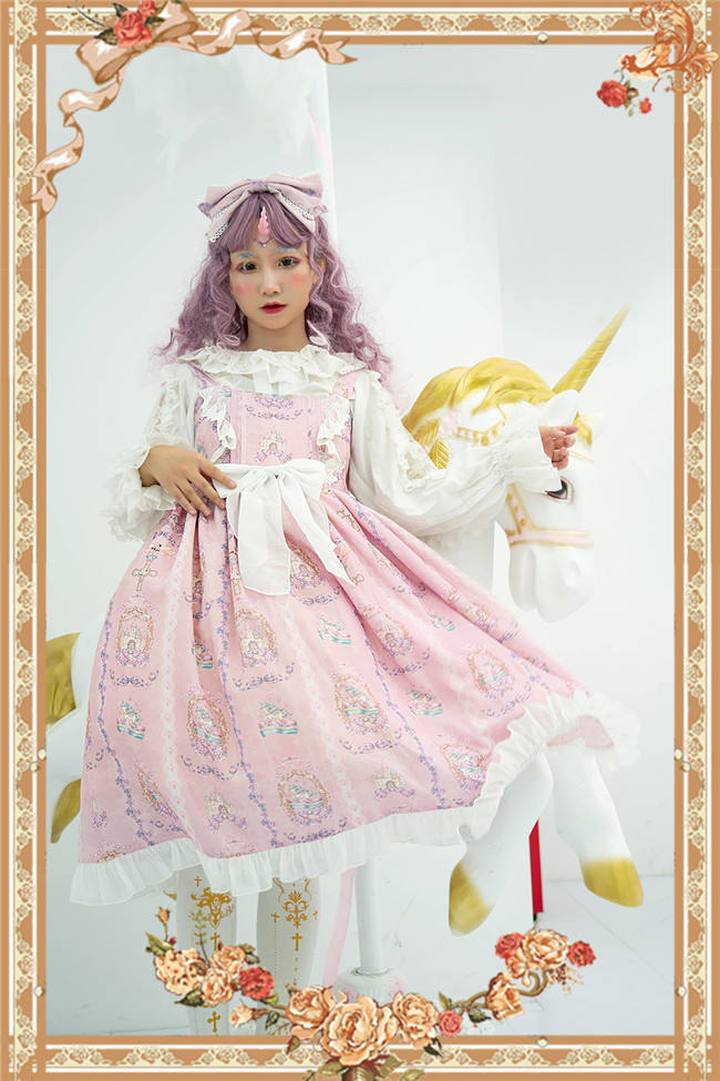*Infanta ~Dream Unicorn~ Printed Lolita Jumper -Ready Made