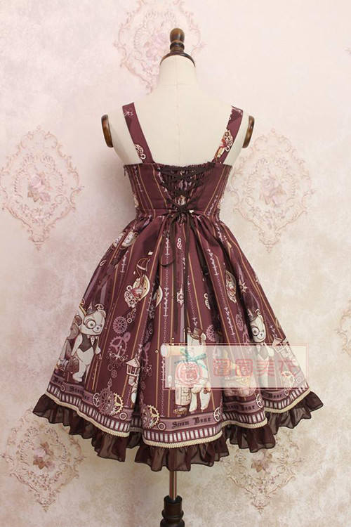 Alice Girl~ Steampunk Bear&Gear~ Lolita JSK