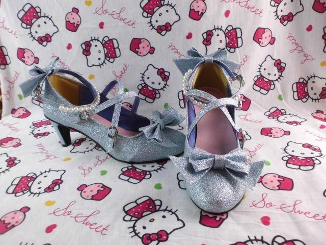 Antaina Tea Party Glitter Lolita Shoes
