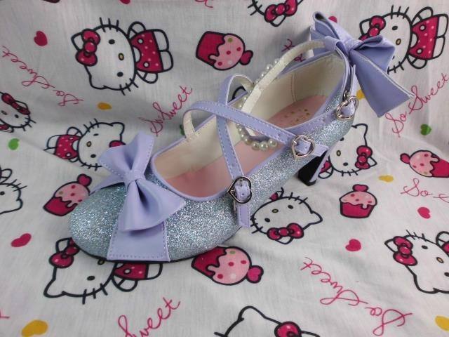 Antaina Tea Party Glitter Lolita Shoes