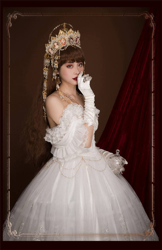 QuaintLass Lolita ~Lace Lolita Wedding Dresses -Pre-order
