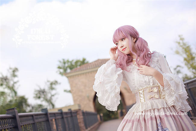 Sleeping Beauty~ Vintage Lolita Hime Sleeves Blouse