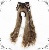 European Style Brown Curls Lolita Wig