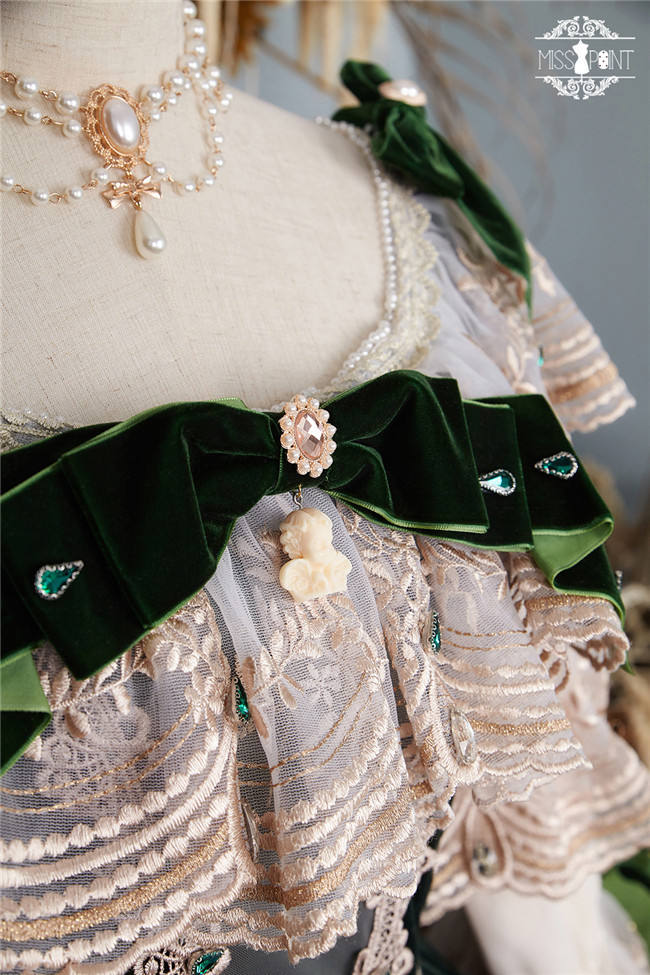 Miss Point ~Masked Ball Luxury Details Lolita OP Fullset
